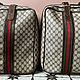 Заказать Винтаж: Стильная пара оригинальных чемоданов Gucci 1980-х годов. Уютный подвальчик. Ярмарка Мастеров. . Сумки винтажные Фото №3