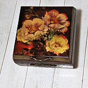 Для дома и интерьера handmade. Livemaster - original item Box: Anemones. Handmade.