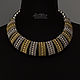 Metallic Necklace (700) designer jewelry. Necklace. Svetlana Parenkova (parenkova). My Livemaster. Фото №8