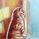 Snow?... Painting on canvas. Pictures. Annet Loginova. Online shopping on My Livemaster.  Фото №2
