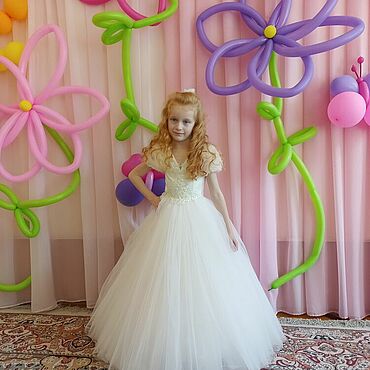 Купить платье детское из фатина в интернет-магазине | aikimaster.ru