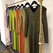 Одежда handmade. Livemaster - original item Knitted dress, dress on the figure, dress for every day!. Handmade.
