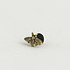 Заказать Значок Death's Head Hawkmoth Pin Brass. The Vale of Tears. Ярмарка Мастеров. . Значок Фото №3