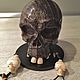 Резьба из дерева и бивня мамонта "Череп". Ритуальная атрибутика. fossilmammoth. Ярмарка Мастеров.  Фото №4