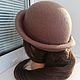 Felted hat The Volcanic Ash. Hats1. Oksana Moleva. My Livemaster. Фото №5