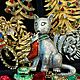 Винтаж: Брошь Кот Рождество, Броши винтажные, Нижний Новгород,  Фото №1