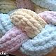Bumpers in the crib: Knitted border-pigtail. Sides for crib. pledzefirka. Online shopping on My Livemaster.  Фото №2