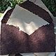 "CHOCOlove" набор конвертов ручной работы. Линейки. Handmade paper by Alla Vittenberg. Интернет-магазин Ярмарка Мастеров.  Фото №2