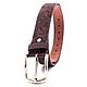 Men's eco belt from Portuguese cork handmade L-033-B, Straps, Moscow,  Фото №1