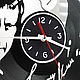Exclusive wall clock "Jazz". Vinyl Clocks. Vinyl Time. Online shopping on My Livemaster.  Фото №2