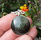 obsidian necklace gemstone pendant obsidian pendant. Pendants. theamulet. My Livemaster. Фото №5