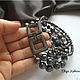 Заказать Браслет из натуральных камней «Shades of grey». Olga Kokina_jewelry. Ярмарка Мастеров. . Браслет из бусин Фото №3
