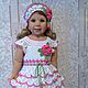 Dress ' Summer'. Childrens Dress. Вяжу для деток.. Online shopping on My Livemaster.  Фото №2