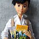 Библиотека Жюля Верна в масштабе 1:6. Аксессуары для кукол и игрушек. Ferbflint. Ярмарка Мастеров.  Фото №6