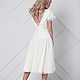 dresses: White dress Romance. Dresses. Дизайнерские платья Valensia Atelier. My Livemaster. Фото №4