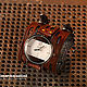 Часы женские "Кватрангос" коричневые, Часы наручные, Москва,  Фото №1