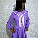 Платье " Amuleto" из микровельвета. Платья. Little___dress. Ярмарка Мастеров.  Фото №4