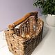 Заказать Плетеная корзина домик. Kate__basket. Ярмарка Мастеров. . Корзины Фото №3
