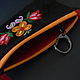 A set of suede (purse, spectacle case and key ring ). Beauticians. Inessa Tche. Online shopping on My Livemaster.  Фото №2