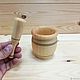 The wooden mortar. Tableware made of cedar. Ware in the Russian style. SiberianBirchBark (lukoshko70). My Livemaster. Фото №4