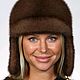 Women's fur hat budenovka, Caps, Moscow,  Фото №1