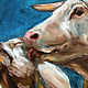 Cows, painting with cows, painting in the living room. Pictures. myfoxyart (MyFoxyArt). My Livemaster. Фото №6