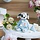 Заказать Тедди Собачка Тим. Мишка в ладошке (teddy) Наталия. Ярмарка Мастеров. . Тедди Зверята Фото №3