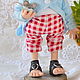 Полботинка  (11 см). Интерьерная кукла. teddy_and_toys. Ярмарка Мастеров.  Фото №5