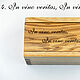 Laser engraving of a wooden box. Services. KullikovCraft. My Livemaster. Фото №5