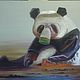 Painting surrealism An endangered species of Panda, Pictures, Novokuznetsk,  Фото №1
