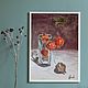 PAINTING FLOWERS PHYSALIS PAINTING PHYSALIS, Pictures, Samara,  Фото №1