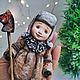 Заказать Ватная игрушка-Илюша с лошадкой. ksanadolls-Ватные игрушки(Оксана). Ярмарка Мастеров. . Елочные игрушки Фото №3