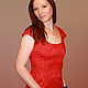 Evening dress scarlet rose. Dresses. natakornakova (natakornakova). Online shopping on My Livemaster.  Фото №2