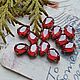 Drop 7h10 Scarlet Lacquer LUXURY, Cabochons, Stavropol,  Фото №1