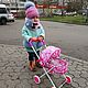 Меховой детский шарфик из меха кролика Рекс розового цвета, Шарфы, Москва,  Фото №1