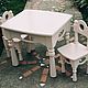 TABLES: Children's set of table and two chairs Milk, Tables, Turochak,  Фото №1