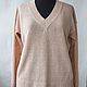  Knitted jumper made of linen with silk. Jumpers. stylish things. My Livemaster. Фото №6
