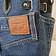 Заказать Джинсовая сумка a'la Jane 30 в стиле Birkin. My Handmade. Magic denim in art. Ярмарка Мастеров. . Классическая сумка Фото №3