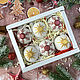 Order Bath bombs with shimmer New Year's Set. Soap-making workshop. Livemaster. . Gift Boxes Фото №3