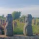 MOAI idol from Easter Island made of concrete for garden idol, Sculpture, Azov,  Фото №1