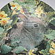 Заказать Винтаж: 83. тарелка номерная заяц  HIDING IN THE PRIMROSES ROYAL DOULTON. ФАРФОР И ПОСУДА ИЗ ЕВРОПЫ (posudaifarfor). Ярмарка Мастеров. . Тарелки декоративные винтажные Фото №3