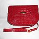RED, beautiful bag Stylish genuine leather. Classic Bag. Lara & Ko. Online shopping on My Livemaster.  Фото №2