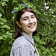 'Provence' wreath, Tiaras, Moscow,  Фото №1