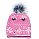 Комплект “Розовая звезда” (01-09)
Set “Pink Star” (Hat and mittens) (01-09)
В комплекте: шапка (длинна до помпона 32 см) 1 шт. и митенки (20 х 10 см) 2 шт.
Цена 3500 руб. (45 EUR)