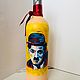 «Чарли Чаплин»  высота 30 см, Бутылки, Долгопрудный,  Фото №1