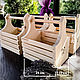Box with handle / Wooden gift box / interior Drawer. Decor. Bakabawood. Online shopping on My Livemaster.  Фото №2