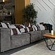 Декоративная подушка из кожи BASIC 30х50. Подушки. Mark&Fox. Ярмарка Мастеров.  Фото №4