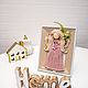 Copy of Macrame doll in grey photo frame. Interior doll. Textile Shop Natalya. My Livemaster. Фото №11