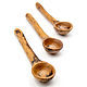 Terra ceramic spoon set of 3 pieces. Spoons. merlin-hat (Merlin-hat). My Livemaster. Фото №4