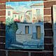 Paintings diptych 'Streets of Italy', acrylic, canvas, Europe. Vintage paintings. 'Gollandskaya Vest-Indskaya kompaniya'. Ярмарка Мастеров.  Фото №4